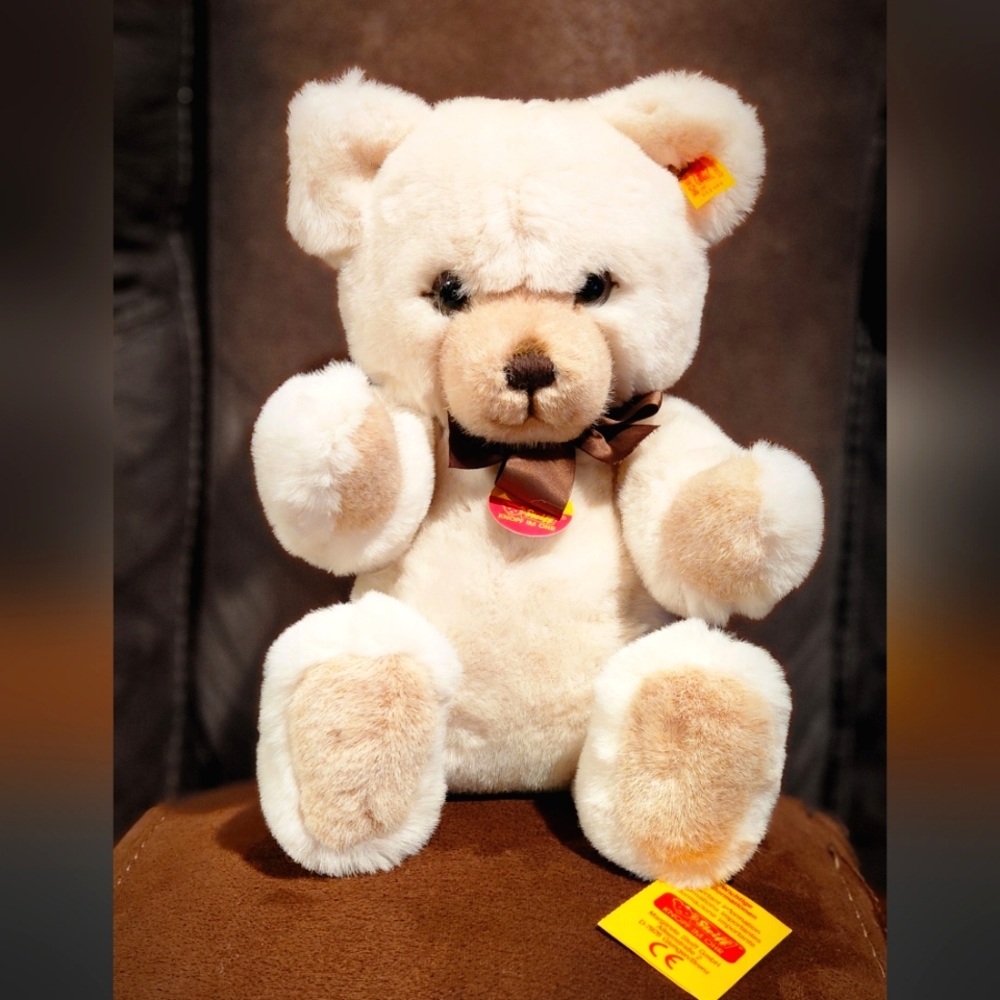 🧸 * NWT*Vintage Mohair Petsy Steiff Teddy Bear collectible 🐻